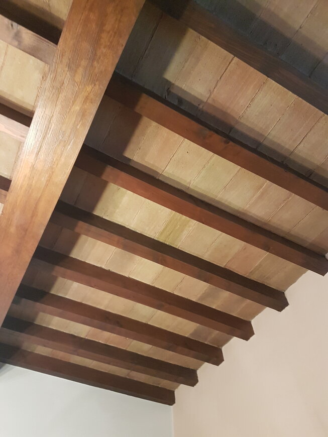 Particolare interno casa ristrutturata