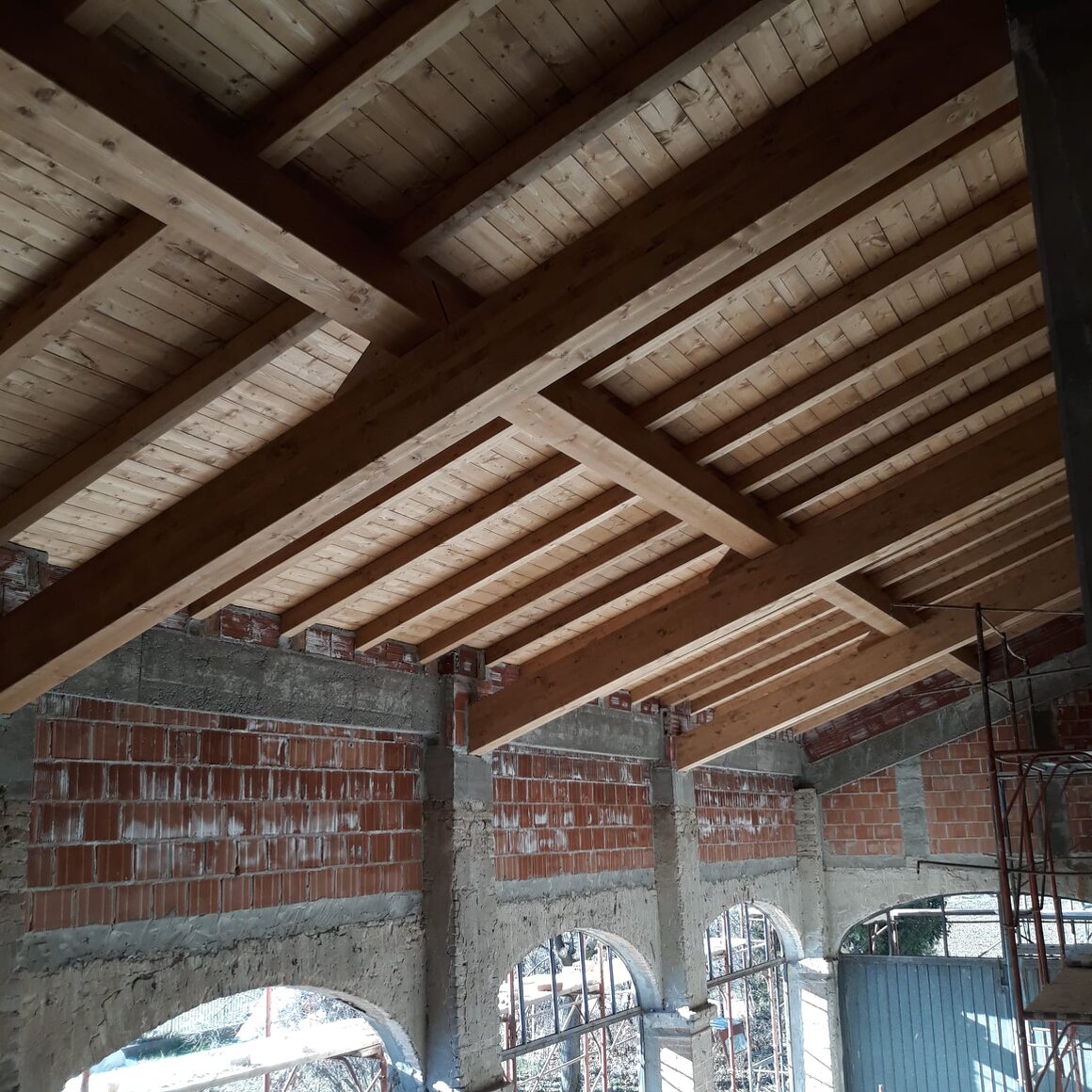 Tetto in ristrutturazione